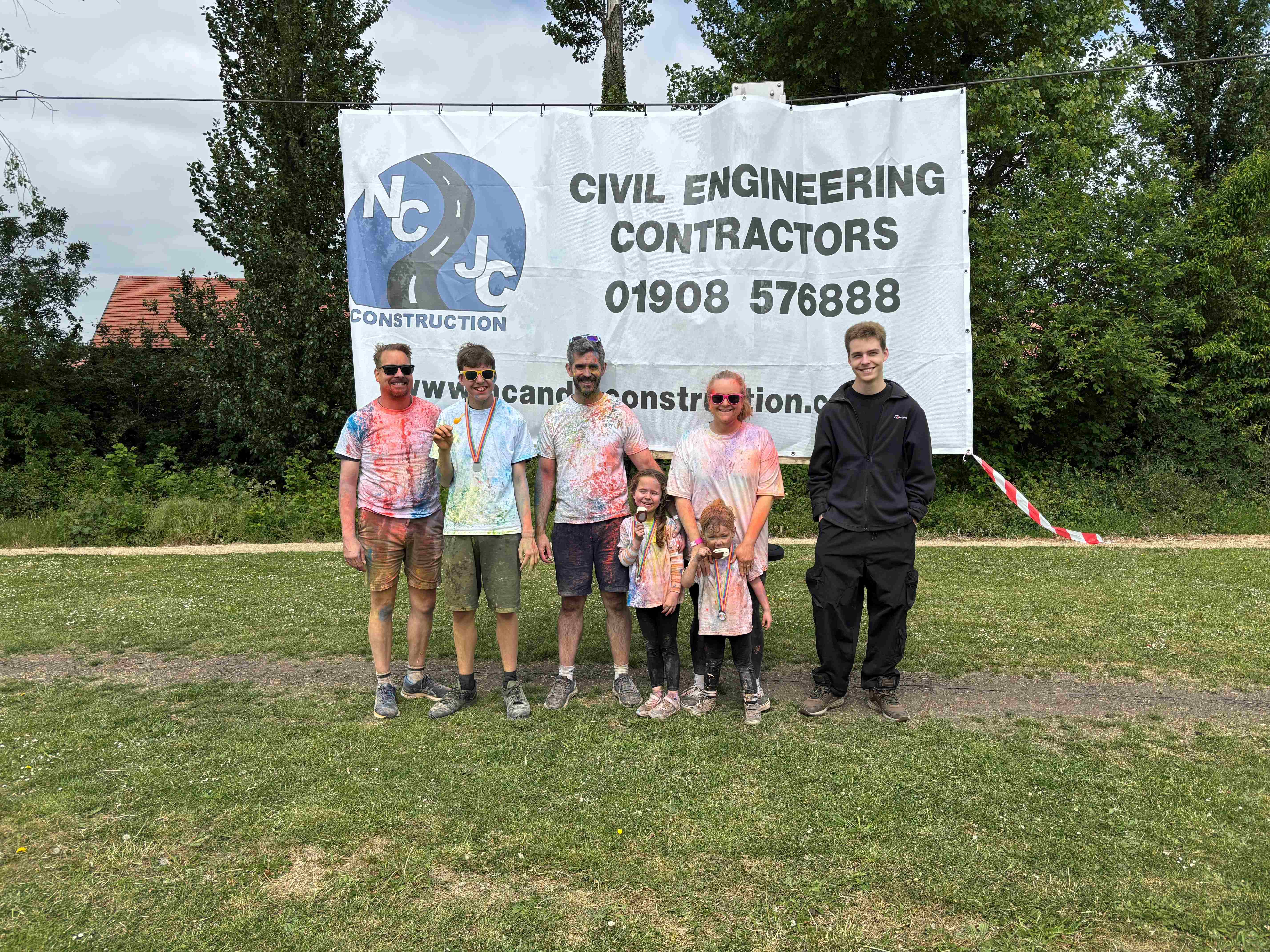 Furze Down School Colour Run